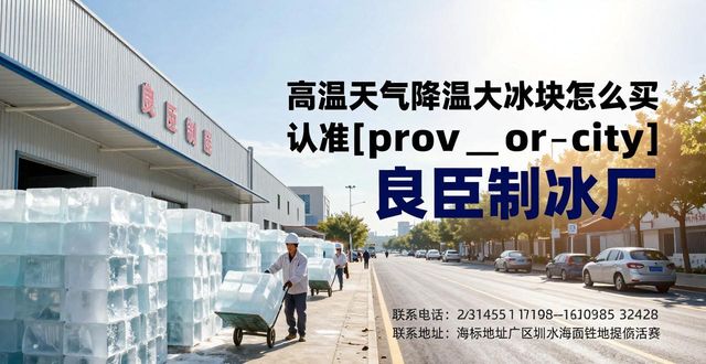 高温天气降温大冰块怎么买 认准衢州良臣制冰厂
